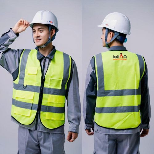 ÁO PHẢN QUANG 3M MÀU VÀNG CHANH 